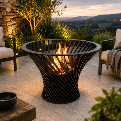 Spiral Fire Pit